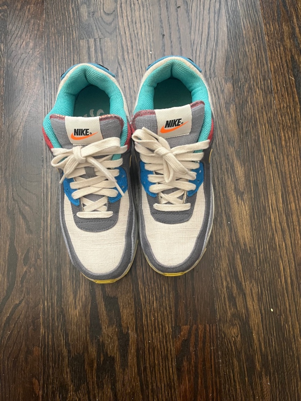 Nike Air Max 90 Air Sprung Caterpillar GS Size 7Y/Fits Women 8.5